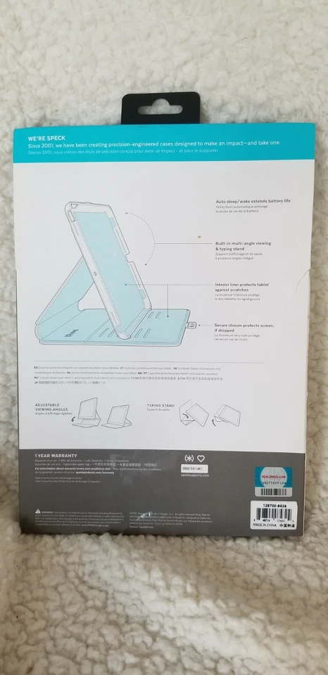 SPECK Balance StyleFollo iPad Air Case and Stand, Also Fits iPad PRO(10.5inch) - Image 2 of 4