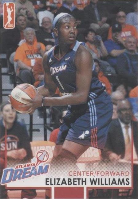 2017 Rittenhouse WNBA - Elizabeth Williams #4 - 1 of 2