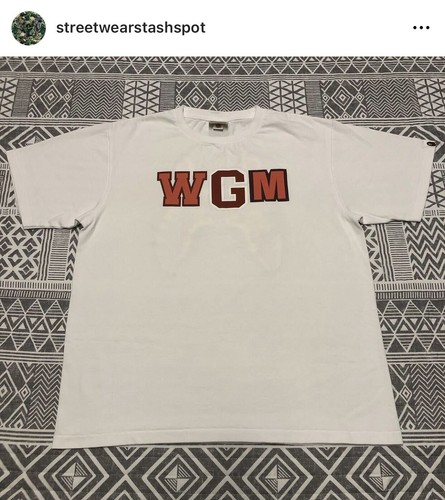 A Bathing Ape Bape WGM Baby Milo Hai T-Shirt Größe Large