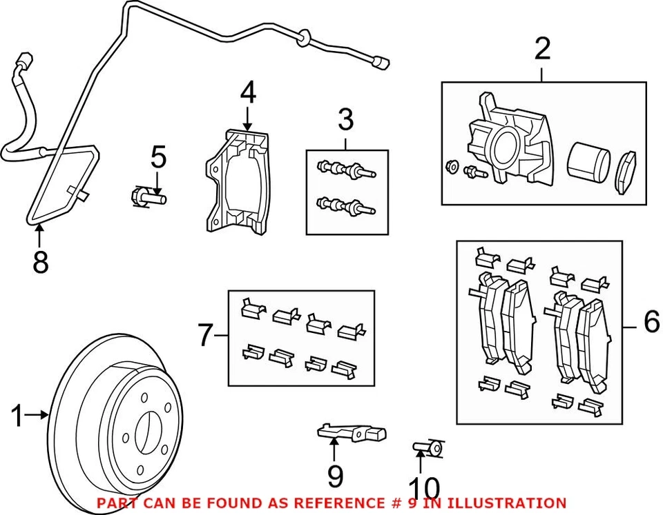 Sensor de velocidad de rueda ABS trasero izquierdo o derecho para Jeep Wrangler 2008-2017 OEM Mopar Foto 2 de 2
