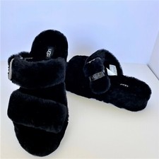 UGG Australia Fuzz Yeah Slides Sandal Slippers, New, Women's Size 9