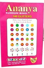ANANYA SUHAG 140 GLITTERS KUMKUM SPIRAL BOOK bindi book