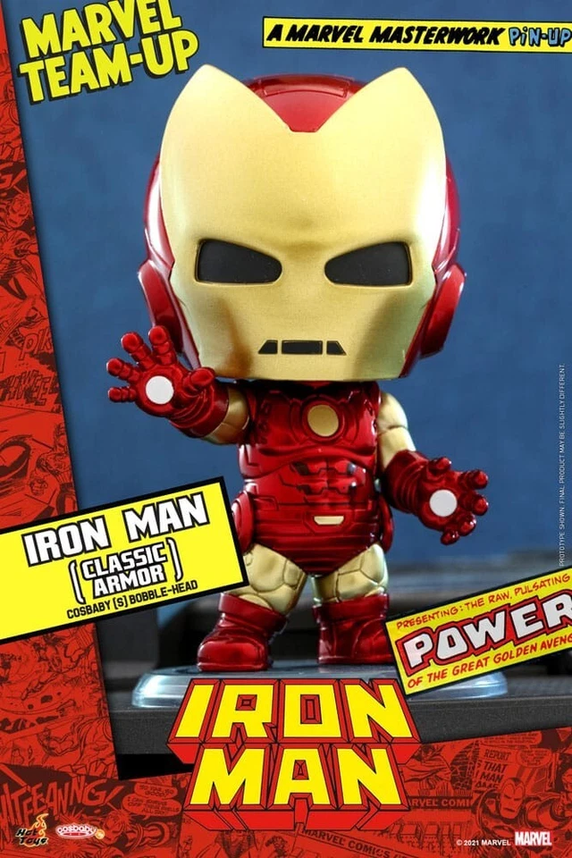 Mini figurine Iron Man Armature Classica Cosbaby Hot Toys - Photo 1/1