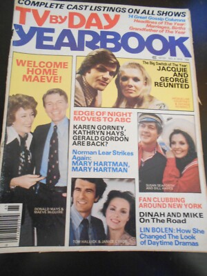 Maeve McGuire, Francesca James - TV By Day Yearbook Magazine 1976