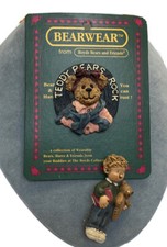BEARWEAR BOYDS BEARS  FRIENDS PIN  EXTRA TEDDYBEAR PIN