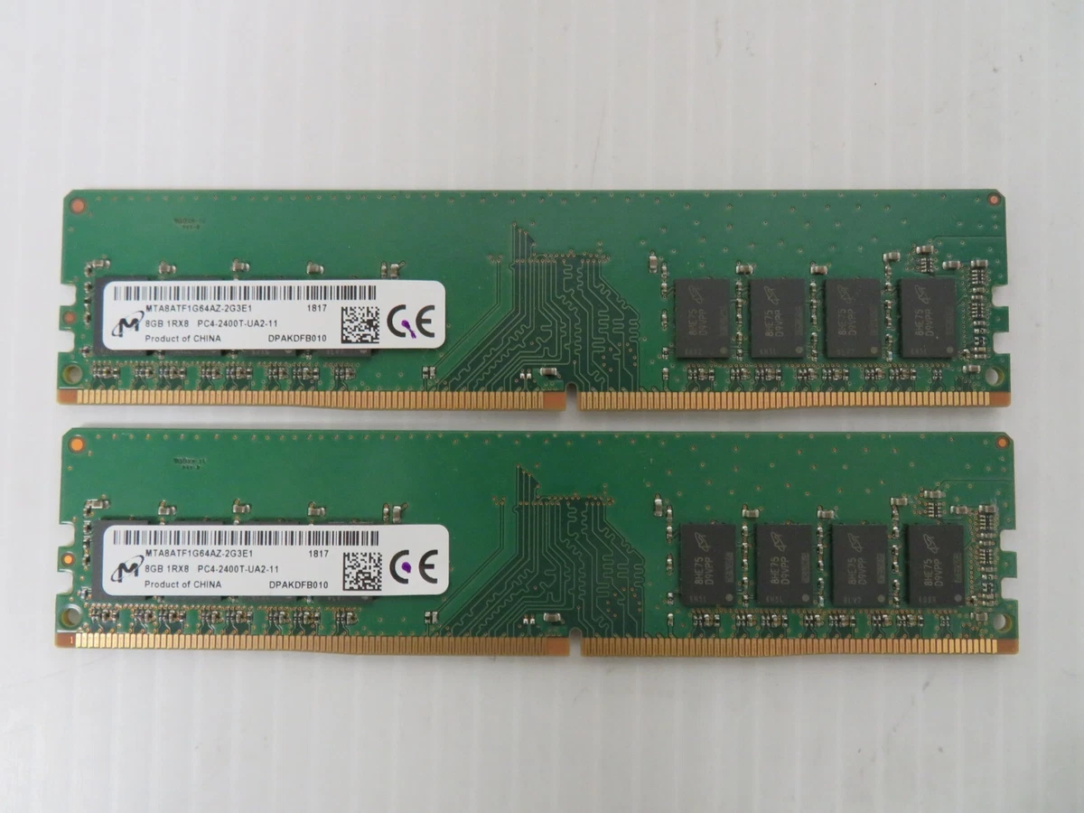 Preços baixos em Micron DIMM DDR4 SDRAM de Memória (RAM) 2 Módulos