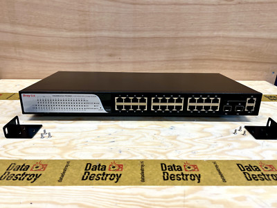 DrayTek VigorSwitch P2260 -  24+2 Port PoE Managed Layer 2  Switch