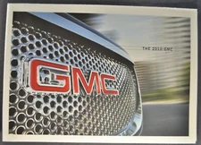 2010 GMC Truck Brochure Folder Sierra Pickup Denali Yukon Terrain Acadia