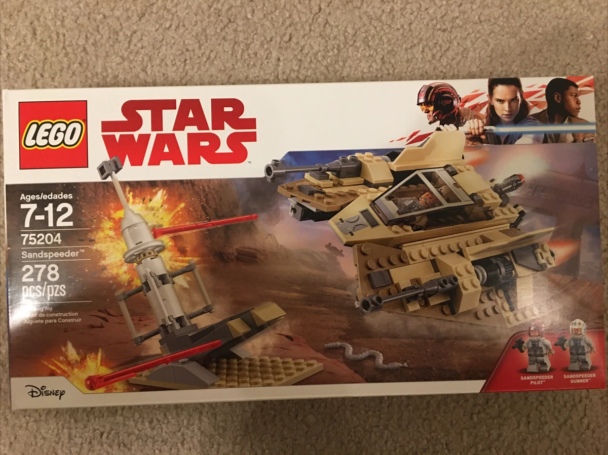 dagsorden ledningsfri sandhed LEGO 75204 Star Wars Sandspeeder 278 Piece RETIRED SET BRAND NEW  673419281713 | eBay