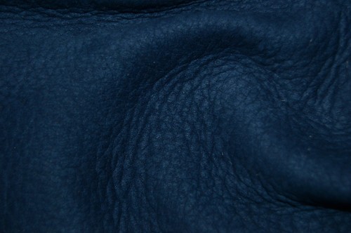 185 sf Blue Nubuck Suede Cow Leather Hide Skin Upholstery Furniture b5mo -r - Picture 3 of 8