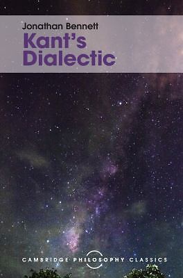 Kant's Dialectic Bennett Hardback Cambridge University Press 9781107140578