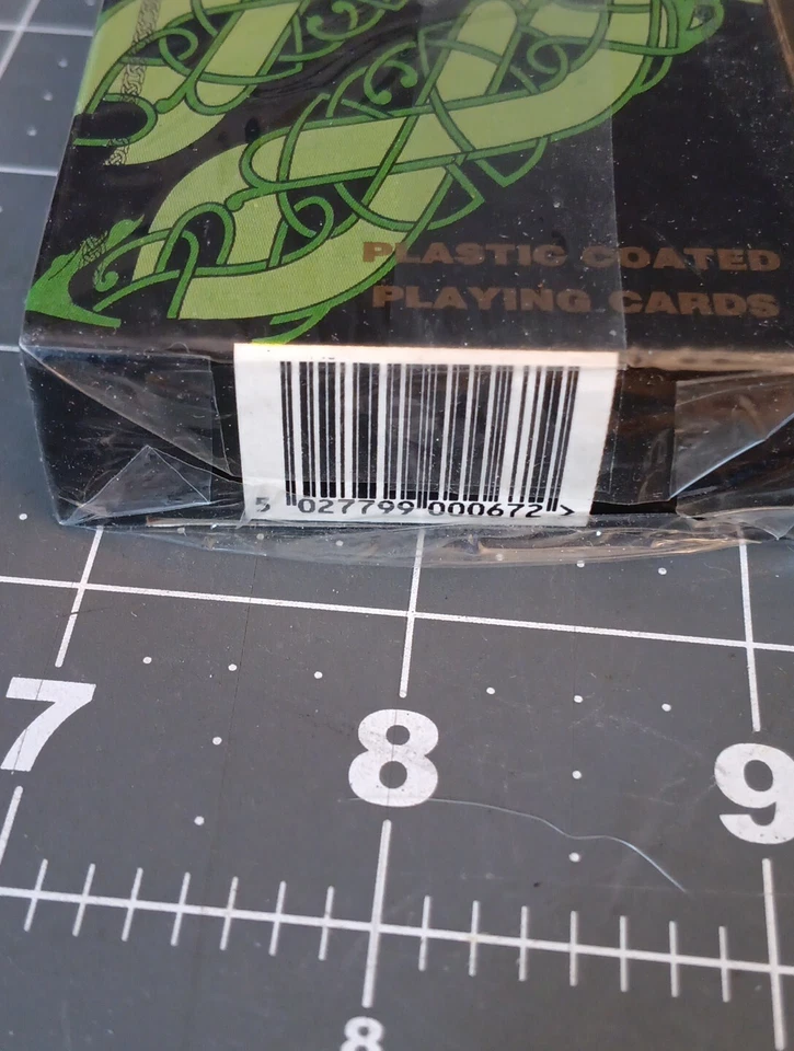 RARA BARAJA DE CARTAS VINTAGE SELLADA DE FÁBRICA 1998 Serie Celtic cartas nudo celta Foto 3 de 3