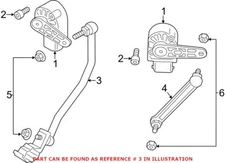 Genuine OEM Headlight Level Sensor Strut Support for BMW 37146787167