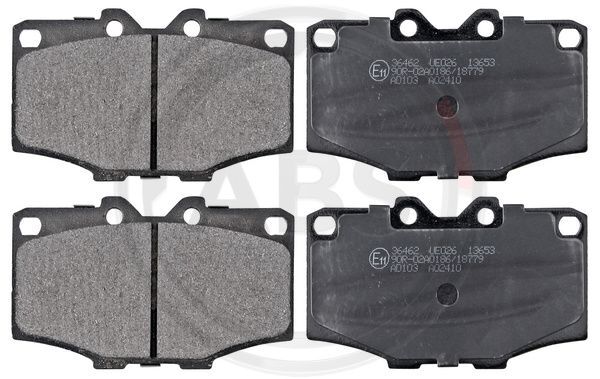 36462 A.B.S. Brake Pad Set, disc brake for LEXUS,TOYOTA