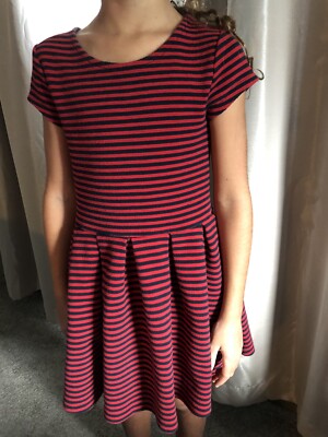 Joe Fresh Dress. Beautiful and simole blue and red striped