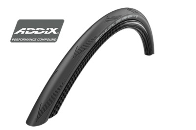 SCHWALBE ONE SCHLAUCHLOS READY - ADDIX COMPOUND - SCHWARZ - 700 X 25c KLAPPBAR 