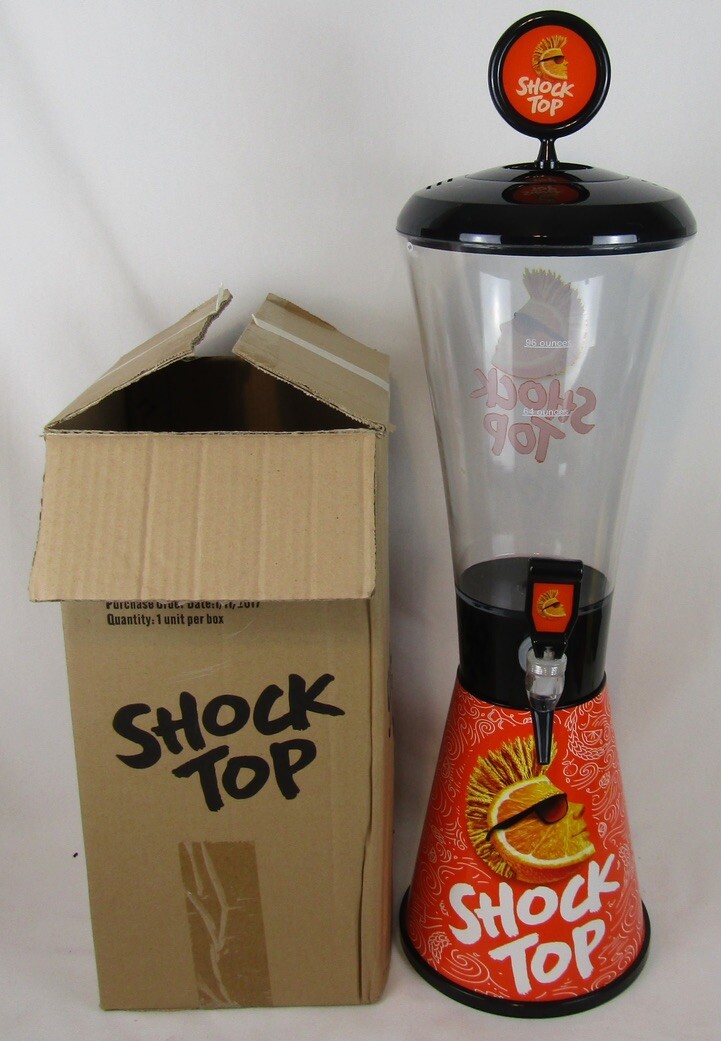 Shock Top Beer Super Tube-Conic Super Tube-Beer Dispenser