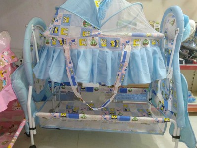 baby cotton bed with net