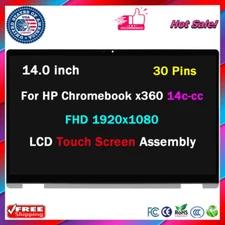 LCD Touch Screen Digitizer Assembly 14.0" for HP Chromebook x360 14c-cc0013dx