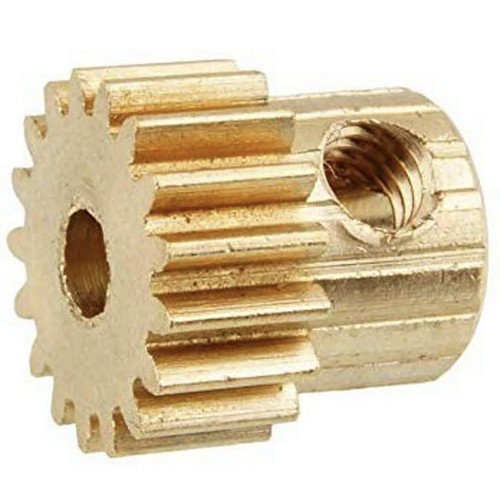HSP 11119 Brass Motor Pinion Gear 17T teeth 1/10 Car Spare Parts Redcat Himoto - Picture 8 of 12