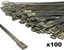 Edelstahl Kabelbinder Tie Wraps Marine 316 Grade stark 840mm x 4,6mm-x100