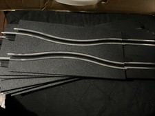 Carrera Go fantastic four long straight pieces lot of 7 one shorter