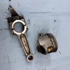 Kawasaki KF82D 341cc Motor Connecting Rod And Piston Good