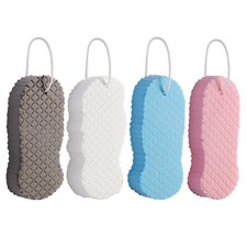 4PCS Magic Exfoliating Bath Sponge for Body, 3D Super Soft Exfoliate Body Scrubb