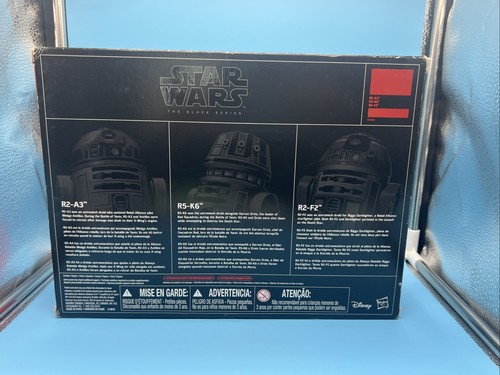 Figura 3pk Star Wars Black Series TRU Astromech Droids R2-A7 R5-K6 R2-F2 6 pulgadas - Imagen 13 de 20
