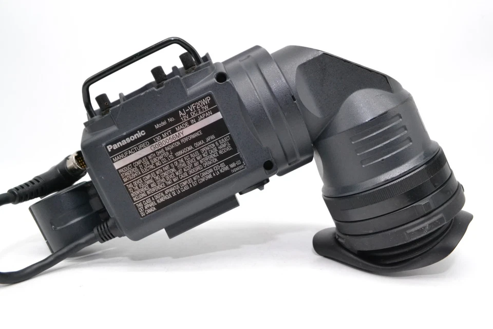 Panasonic AJ-VF20WP 2.0" Color Viewfinder for Broadcast Camcorder Exc+5 working - Image 4 of 4