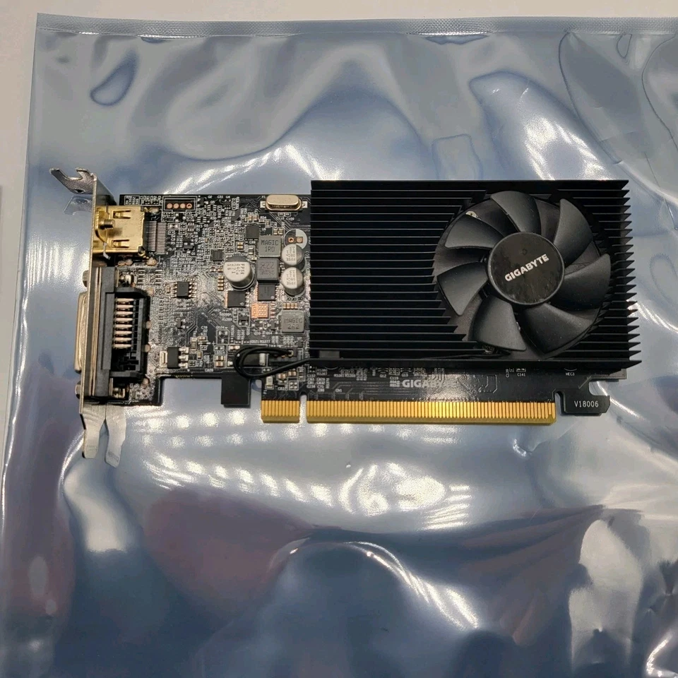 GIGABYTE GeForce GT 1030 2GB DDR4 Graphics Card (GV-N1030D4-2GL) - Image 2 of 3