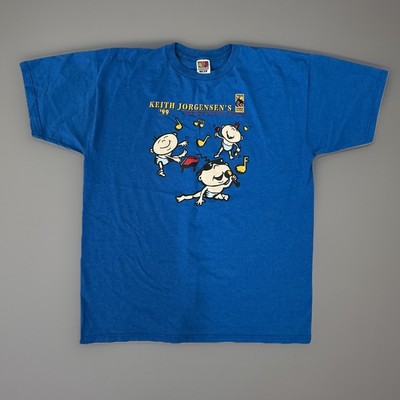 Vintage Fruit of the Loom Graphic T Shirt Keith Jorgensen's 99' XL