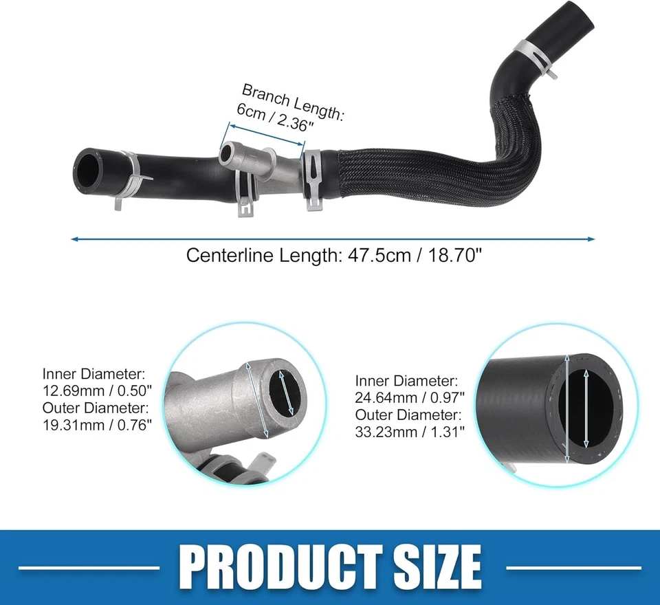 🆕 Engine Heater Hose Assembly No.5C3Z8075CB for Ford F-250 Super Duty 2005-2007 - Image 4 of 4
