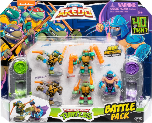 Legends of Akedo Teenage Mutant Ninja Turtles Battle Pack Includes Mini Battl... - Picture 2 of 10