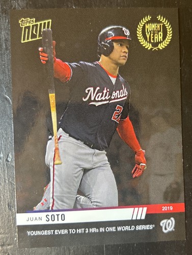 2019 Topps Now MOY-9 Juan Soto