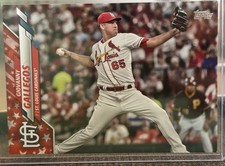 2020 Topps Update Series - Giovanny Gallegos #U-162 Independence Day /76