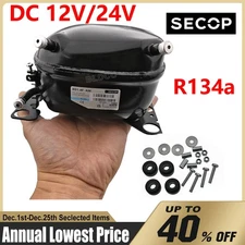 12V 24VDC SECOP BD1.4F Portable Refrigeration Mini Compressor for Fridge Freezer