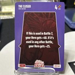 Bo Jackson Battle Arena 2026 Play Card #2 The Closer PL-2 SSP 1st Edition