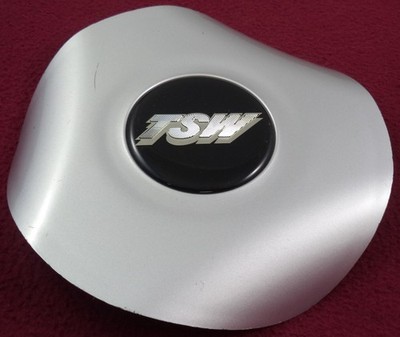TSW Wheels Silver Custom Wheel Center Cap # N/A (1)