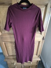 Bodycon Burgendy Dorothy Perkins Dress Size 12