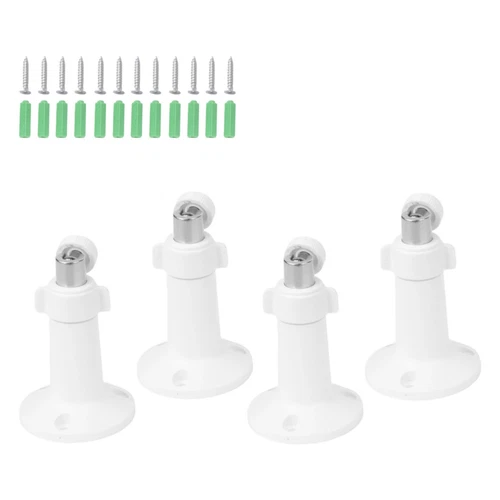 4 Sets Secure Wall Bracket for Ring For Camera Easy Installation and Adjustment