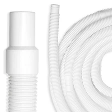 Swimline Hydrotools Standard Inground Swimming Pool Vacuum Hose, 1.5"x150'(Used)