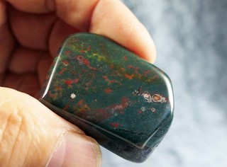 💎💎💎 FIRST CLASS !!! 💎💎💎 Trommelstein Heliotrop / Blutstein 💎💎💎515