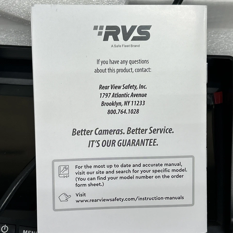 RVS-6137-RCA 7” Backup Monitor RCA Video Input | Rear View Safety Model - Image 3 of 4