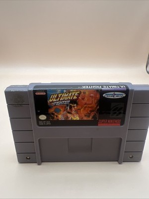 Ultimate Fighter for Super Nintendo SNES Cart Great Shape