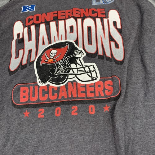 Fanatics 4XT 4XL Tall 2020 Buccaneers Super Bowl Tshirt Shirt Conference Champs - Picture 5 of 7