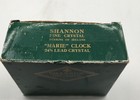 Vintage Shannon Fine Crystal "Marie" Desk Clock LNIOB — photo 5