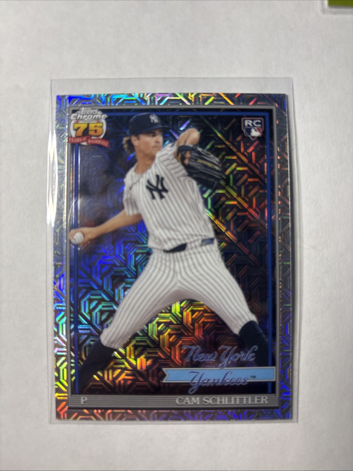 2026 Topps Series 1 - 1991 Topps Chrome Silver Pack Mojo Cam Schlittler #91C-94 