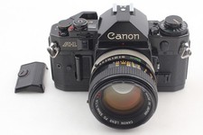  Exc Canon A-1 SLR Film Camera /w FD 50mm F1.4 S.S.C. Winder-MA Lens From JAPAN