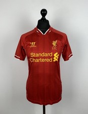 Liverpool England home football shirt 13/14 Warrior Size S